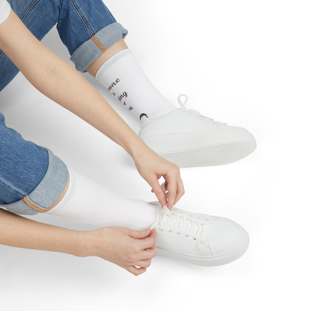 Someone Is Praying for You Faith-Inspired Crew Socks