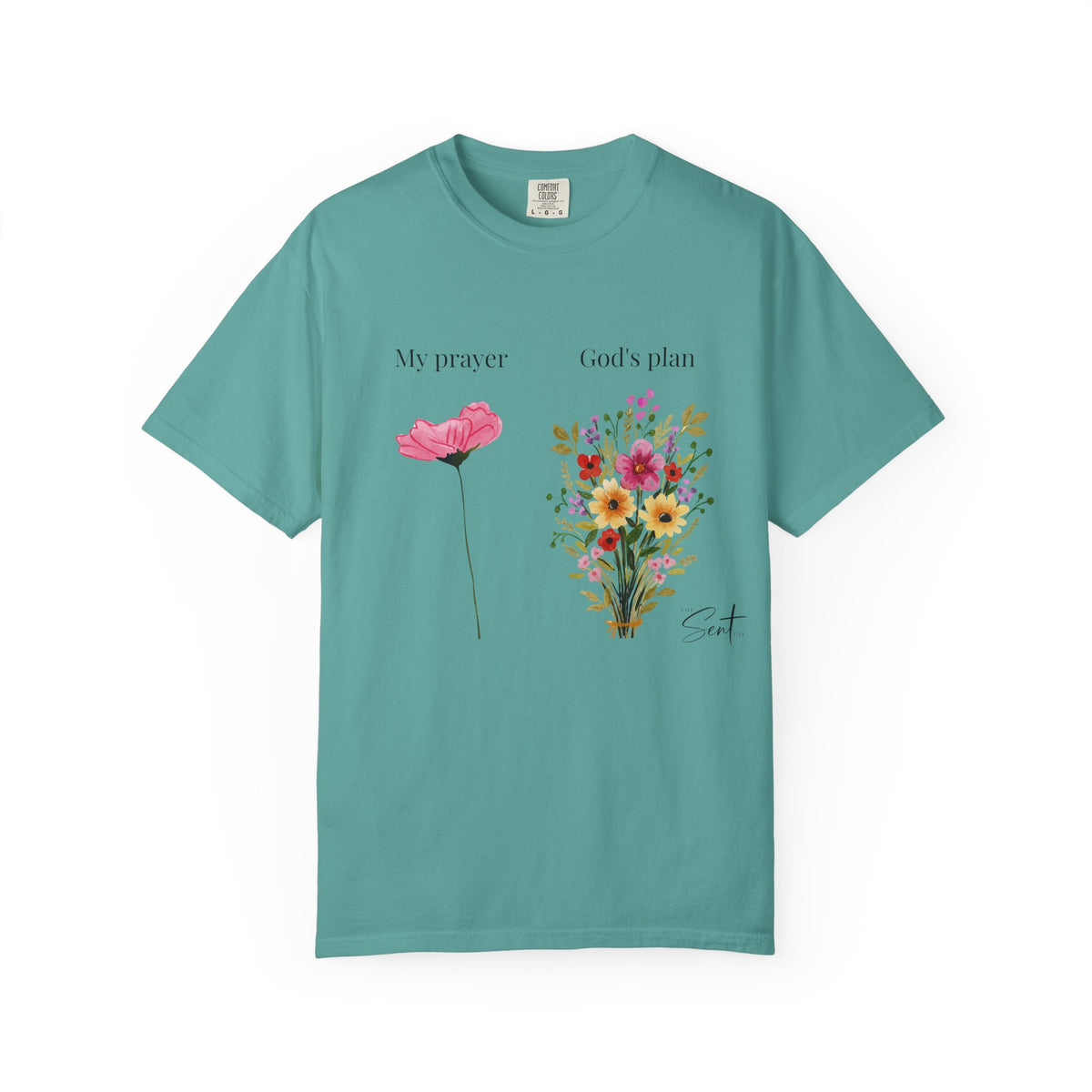 My Prayer God’s Plan Floral Faith T-Shirt