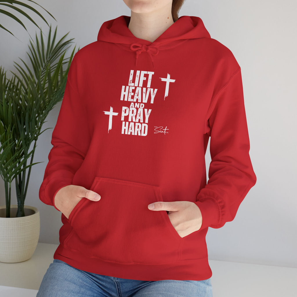 Lift Heavy And Pray Hard-Hoodie