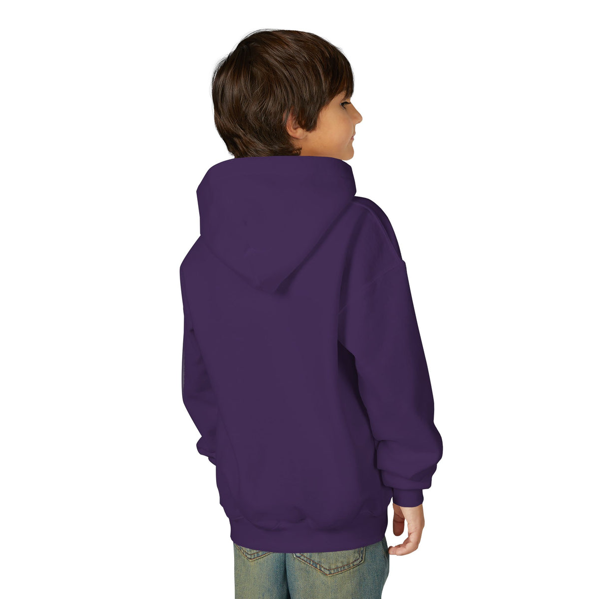 COG "Child of God" Youth Hoodie — Green Stripe Faith Sweatshirt