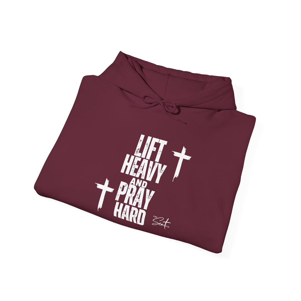 Lift Heavy And Pray Hard-Hoodie