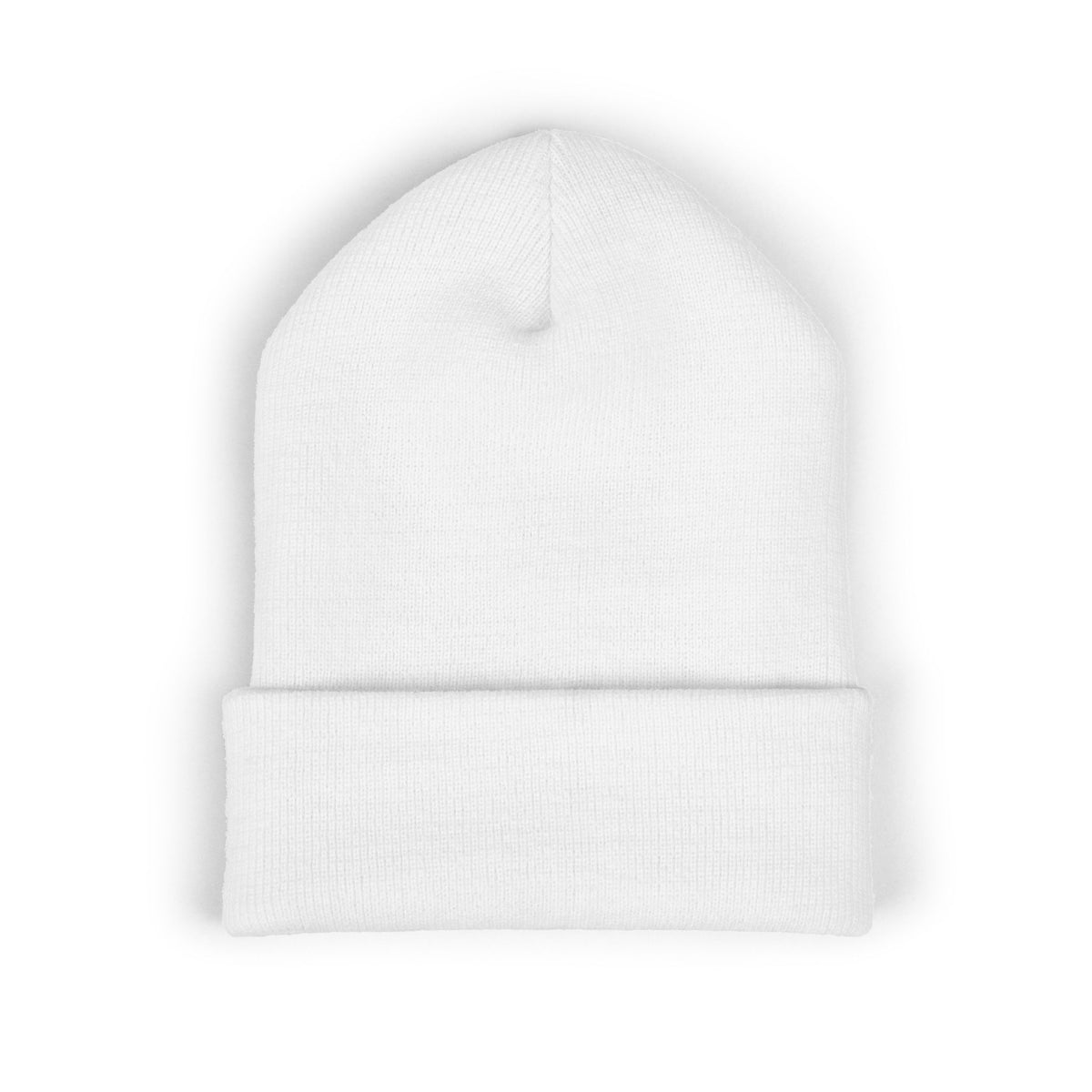 The Sent Co. Embroidered Beanie — Classic Cuffed Knit Hat