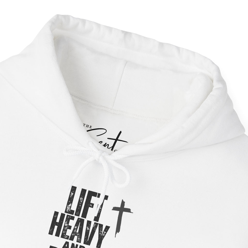 Lift Heavy And Pray Hard-Hoodie