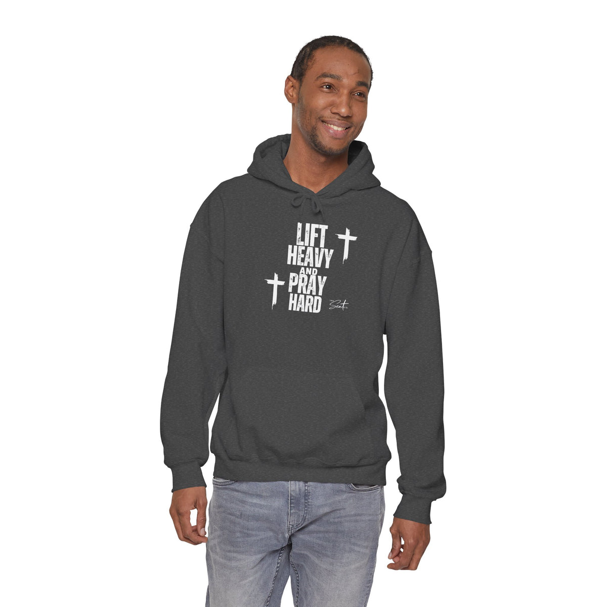Lift Heavy And Pray Hard-Hoodie