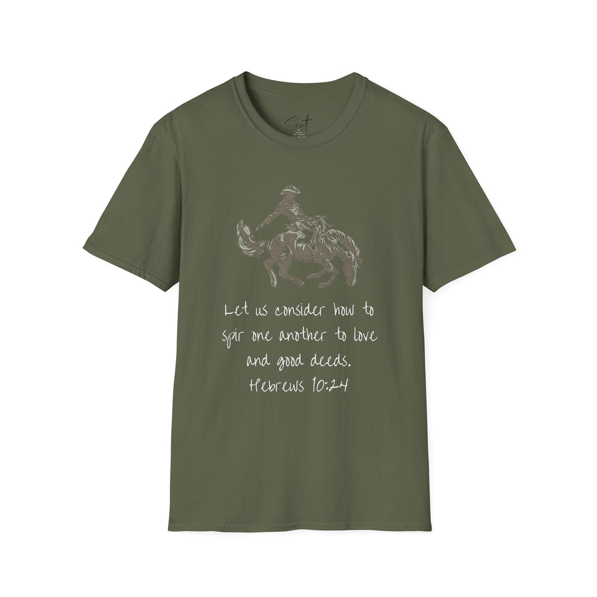 Hebrews 10:24 Cowboy T-Shirt