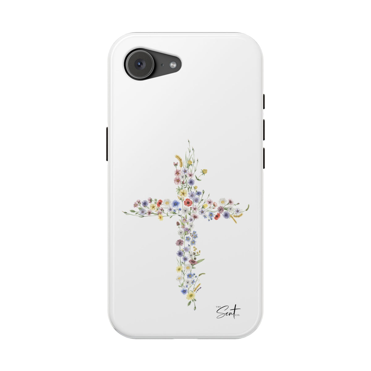 Floral Cross Magnetic Phone Case