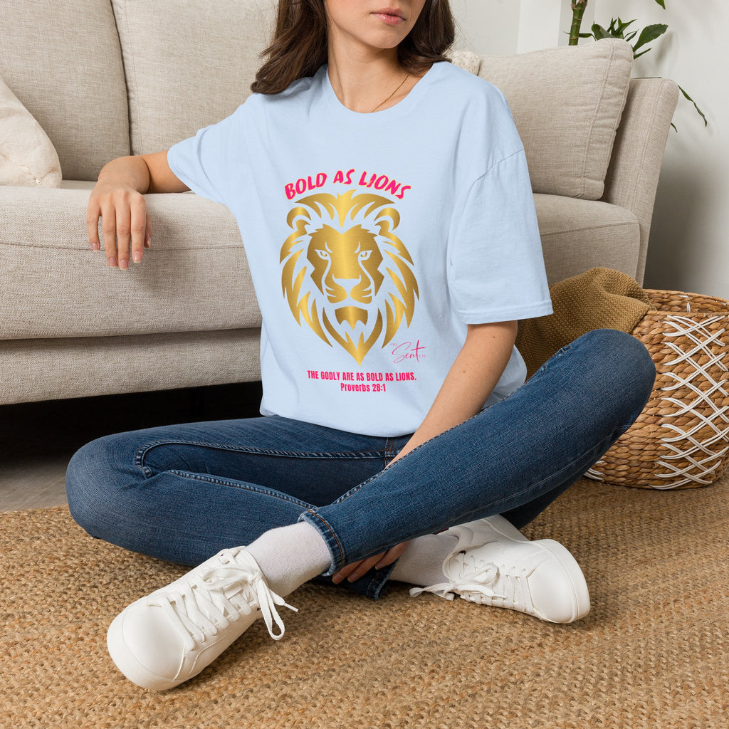 Jesus Cross T-Shirt — "Jesus" Scripture Design (Matthew 28:19, Psalms 23:3)