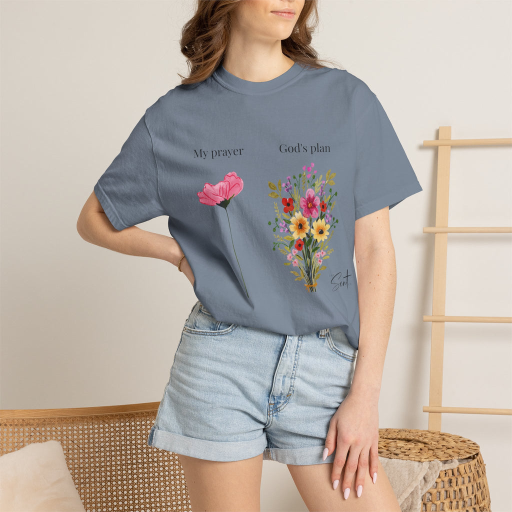 My Prayer God’s Plan Floral Faith T-Shirt