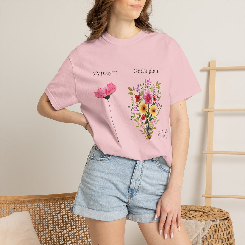 My Prayer God’s Plan Floral Faith T-Shirt