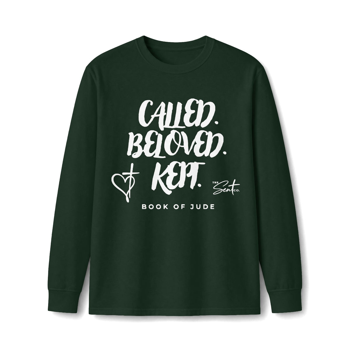 Called, Beloved, Kept Long Sleeve Tee – Book of Jude Christian Faith Shirt