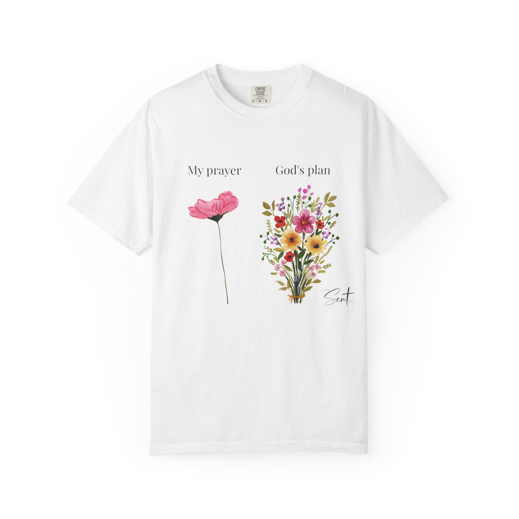 My Prayer God’s Plan Floral Faith T-Shirt