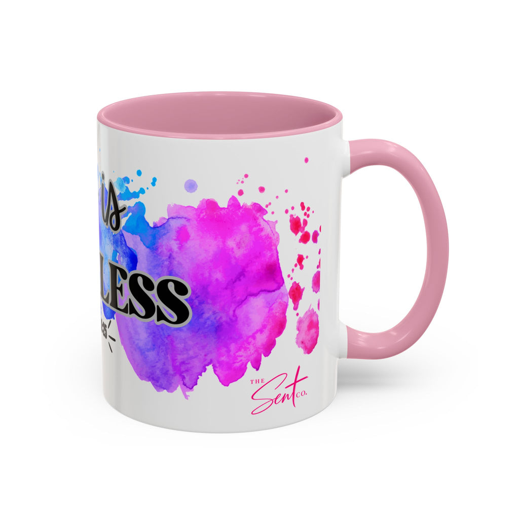 She Is Fearless Proverbs 31:25 Inspirational Christian Mug