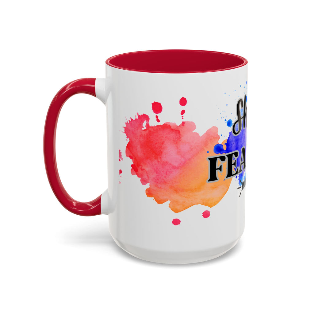 She Is Fearless Proverbs 31:25 Inspirational Christian Mug
