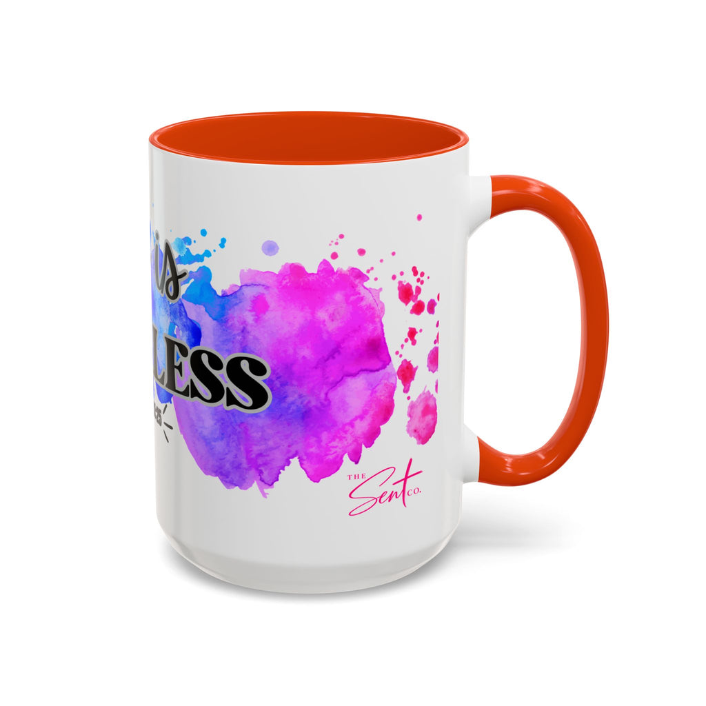 She Is Fearless Proverbs 31:25 Inspirational Christian Mug