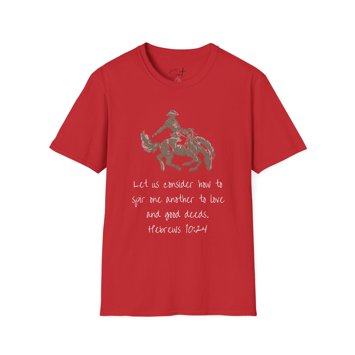 Hebrews 10:24 Cowboy T-Shirt
