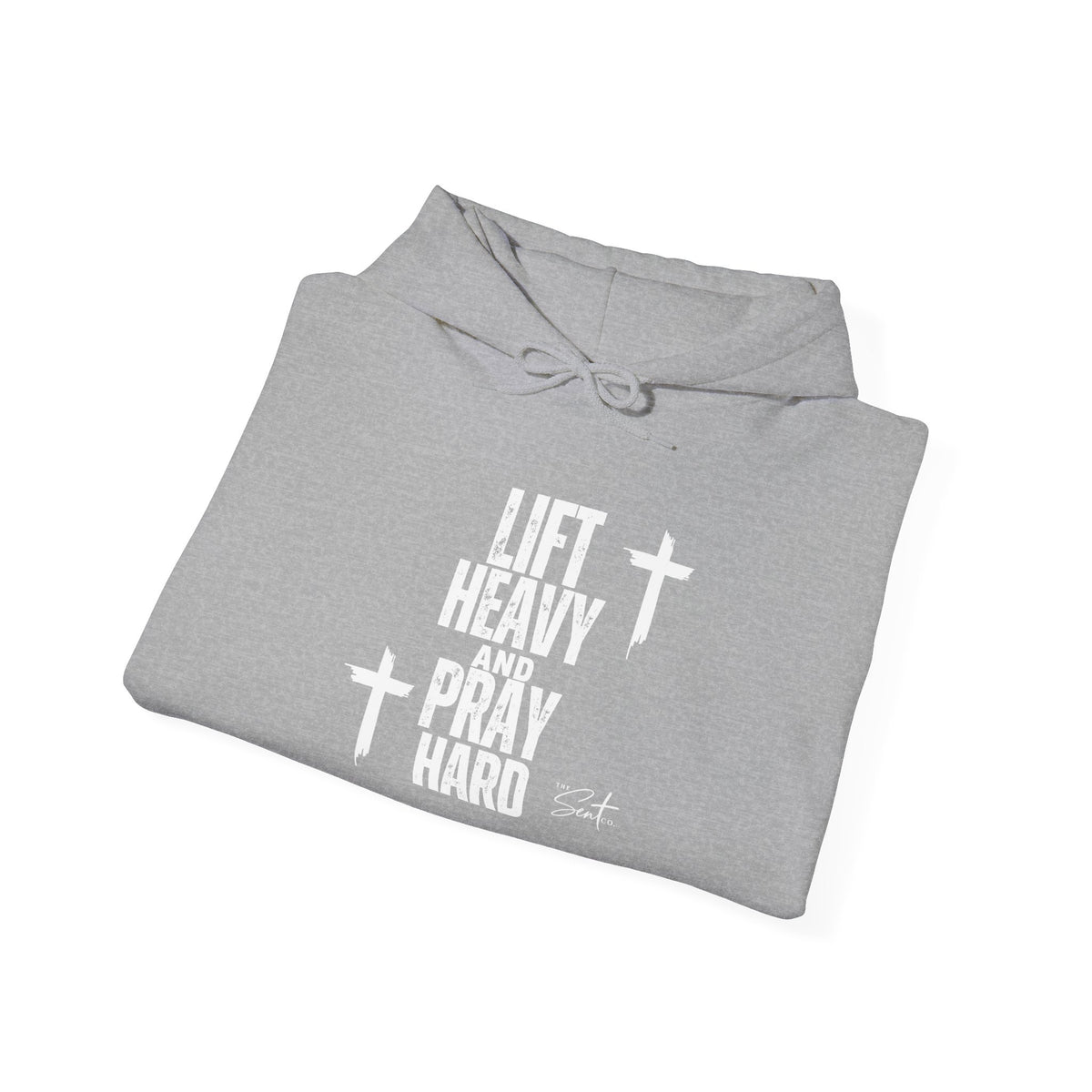 Lift Heavy And Pray Hard-Hoodie