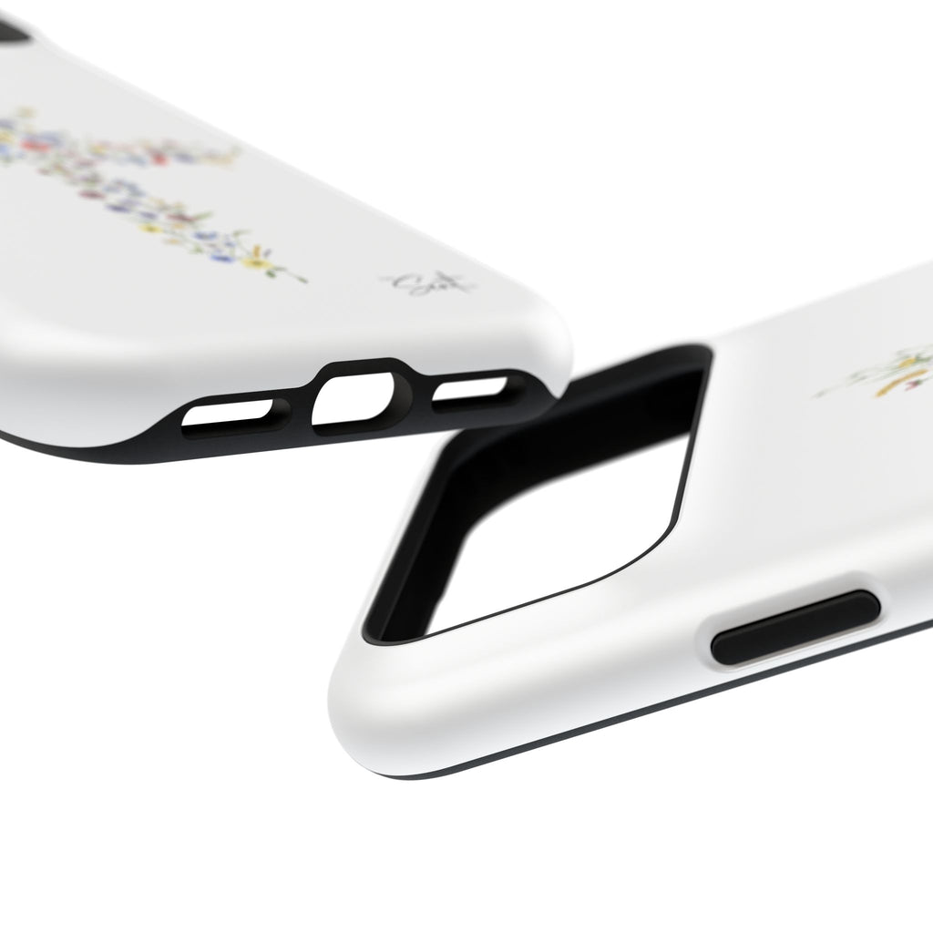 Floral Cross Magnetic Phone Case