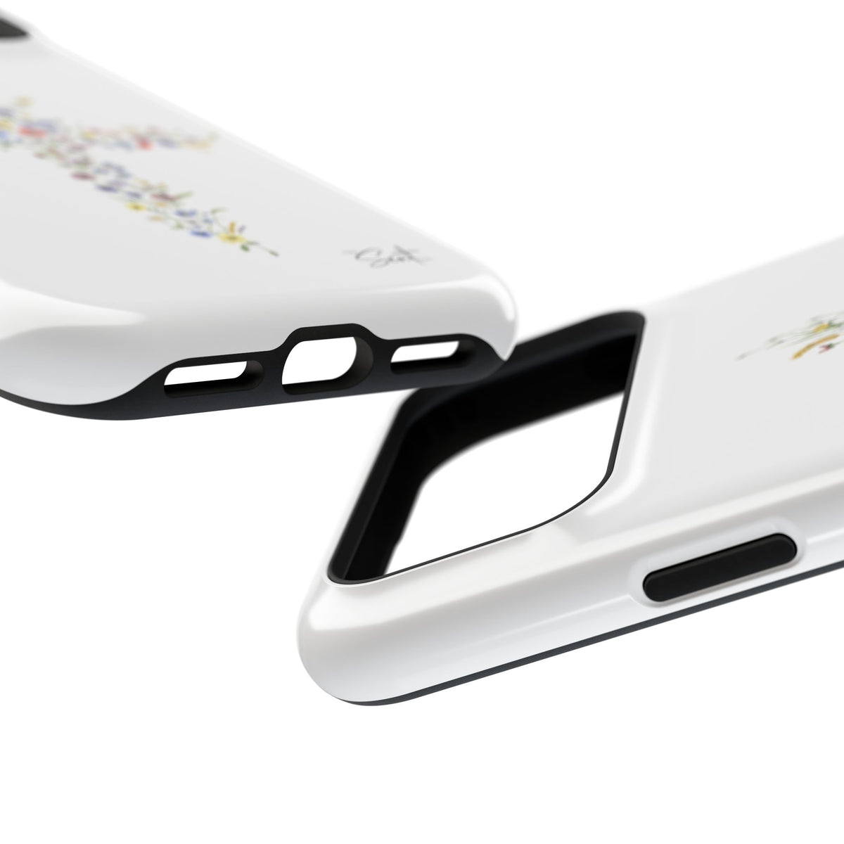 Floral Cross Magnetic Phone Case
