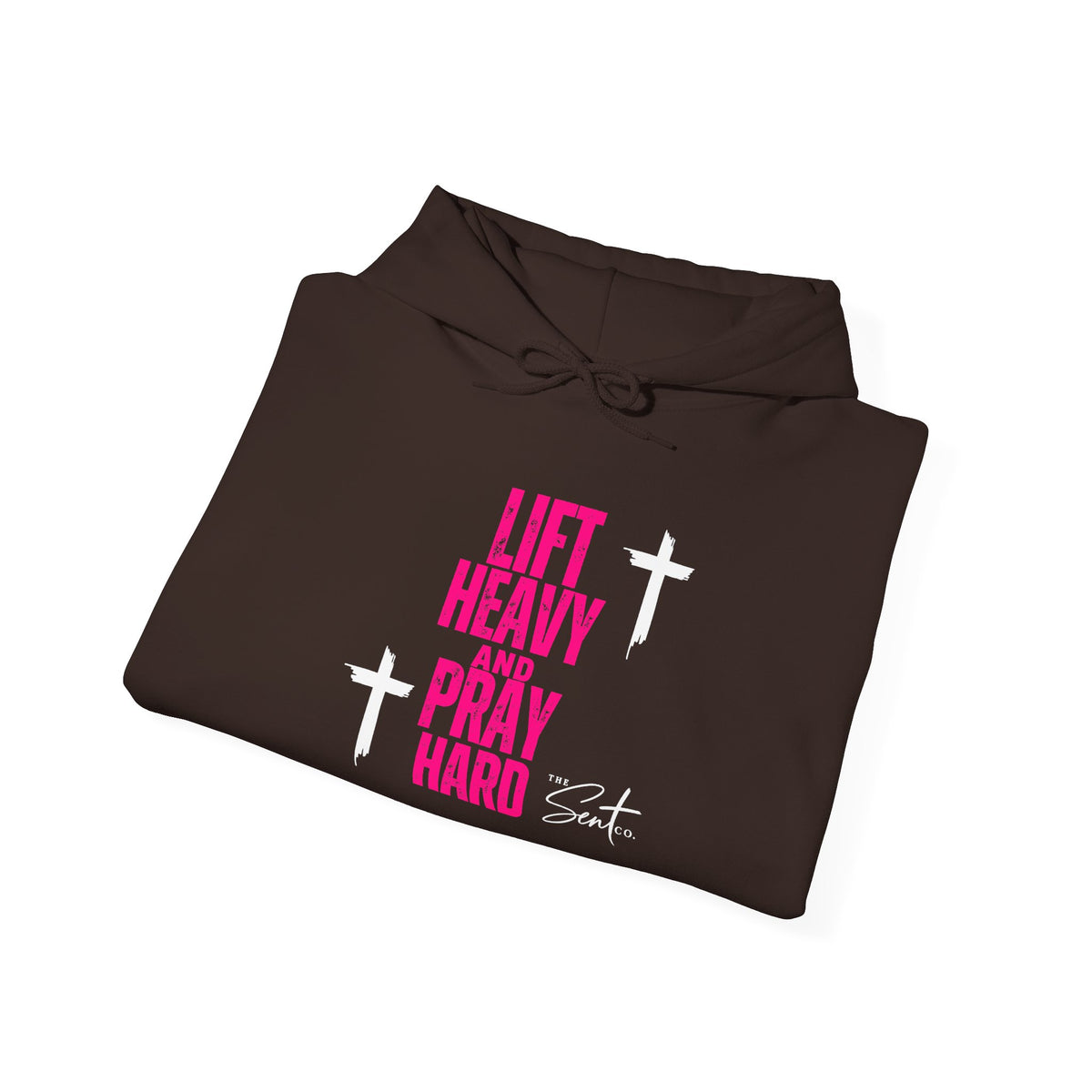 Lift Heavy And Pray Hard-Hoodie