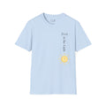 Jesus Is The Light Floral Cross Christian T-Shirt