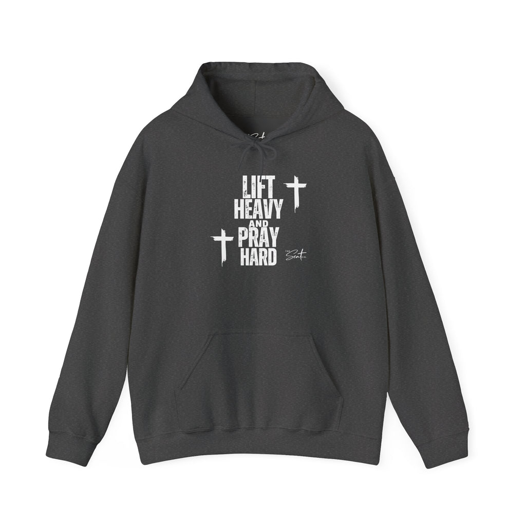 Lift Heavy And Pray Hard-Hoodie