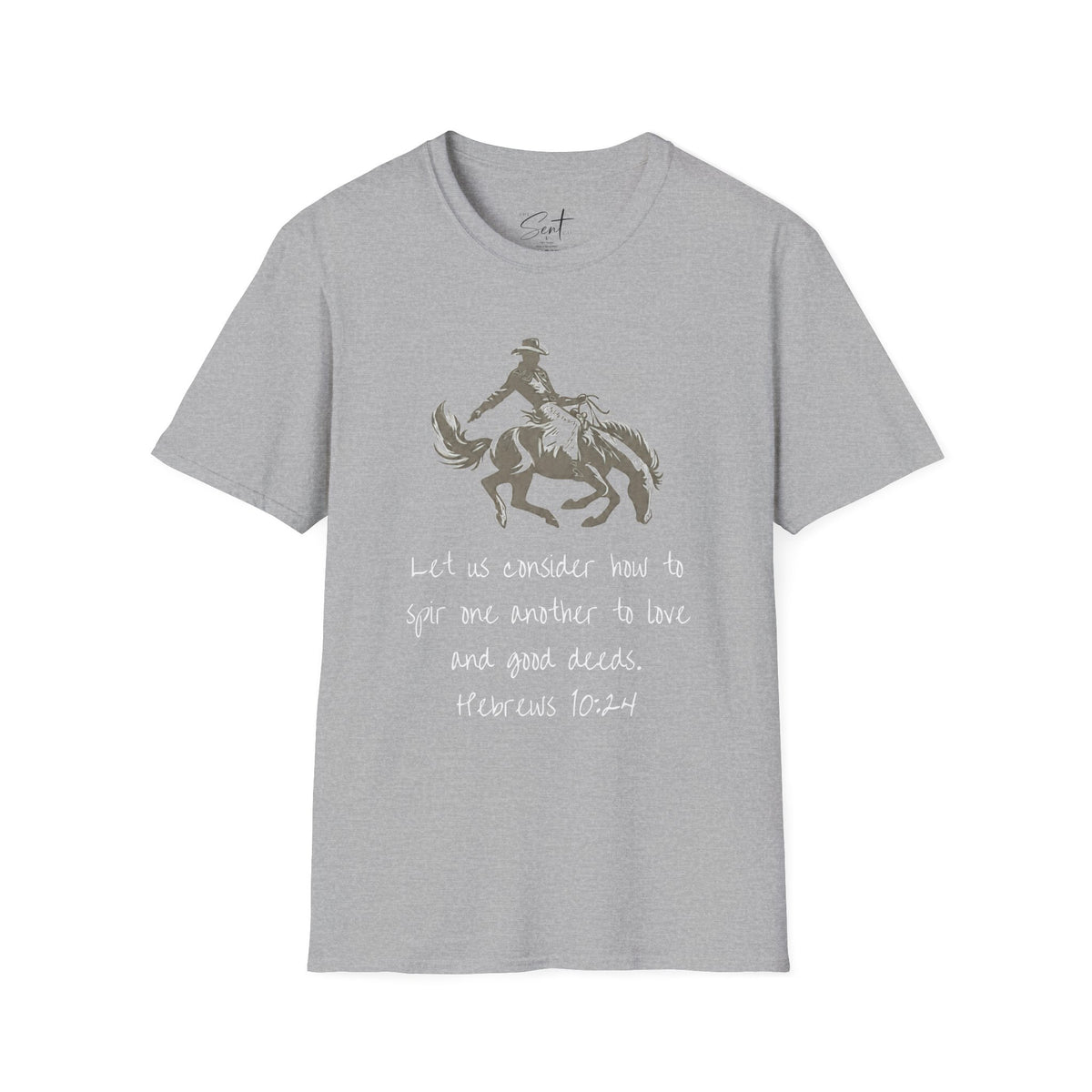 Hebrews 10:24 Cowboy T-Shirt
