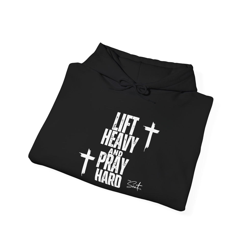 Lift Heavy And Pray Hard-Hoodie