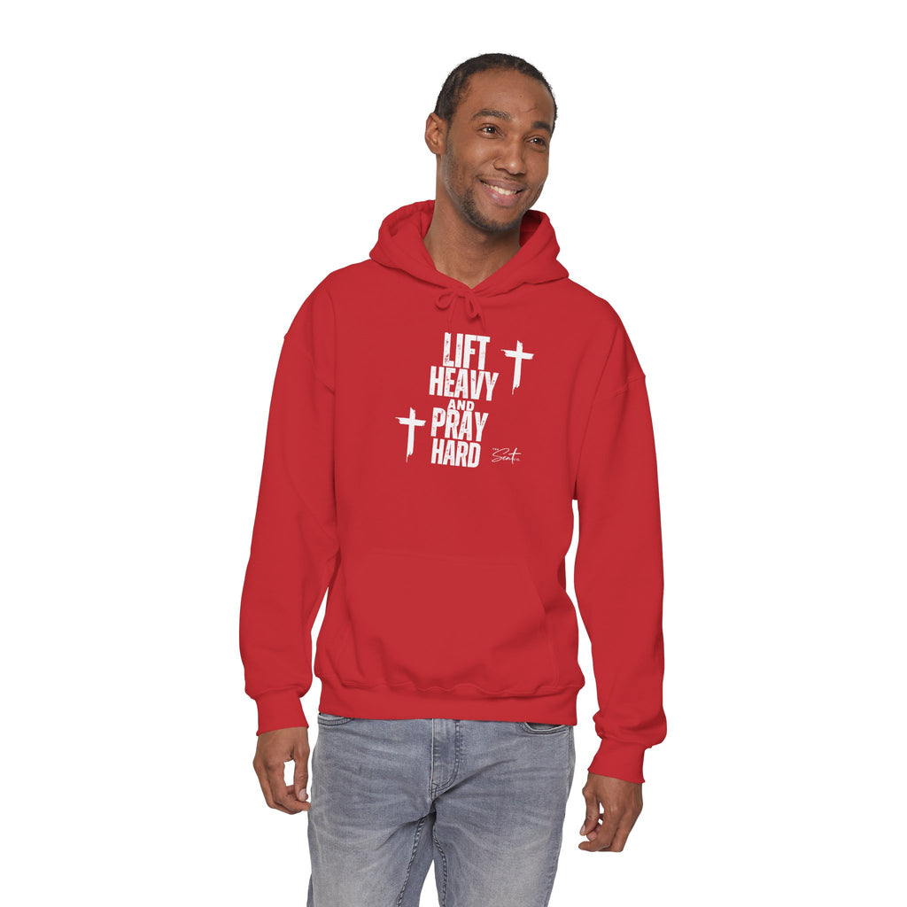 Lift Heavy And Pray Hard-Hoodie