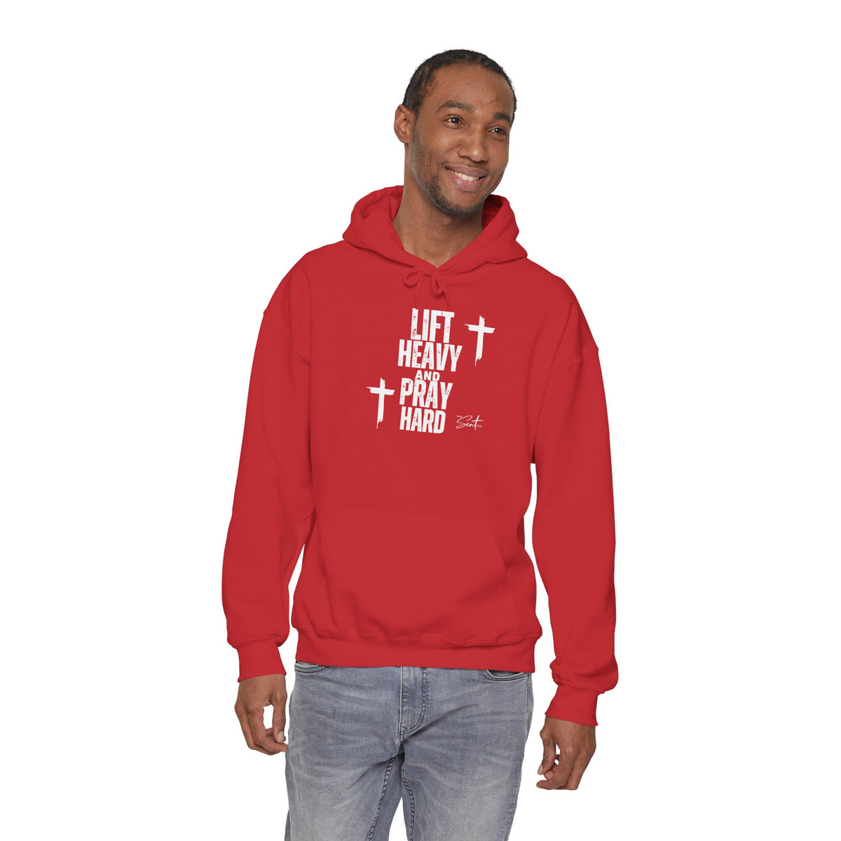 Lift Heavy And Pray Hard-Hoodie