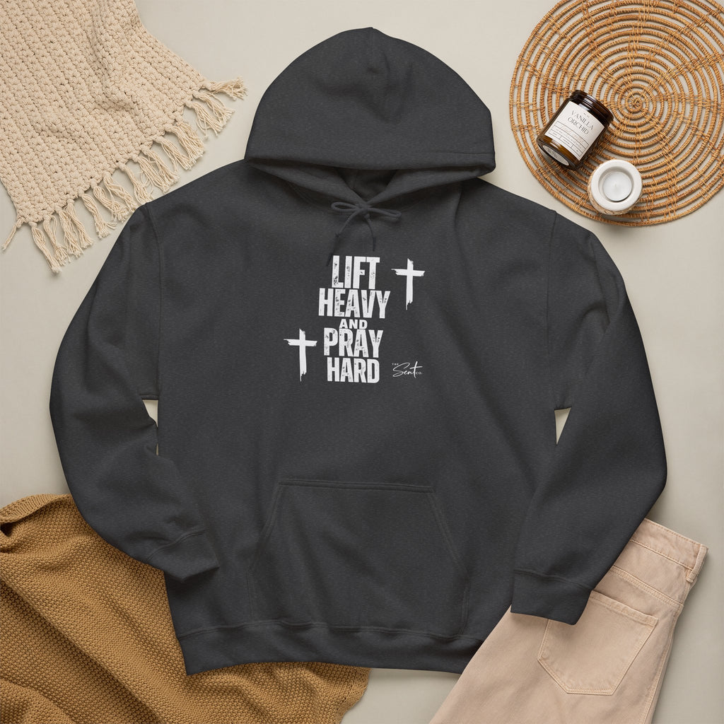 Lift Heavy And Pray Hard-Hoodie