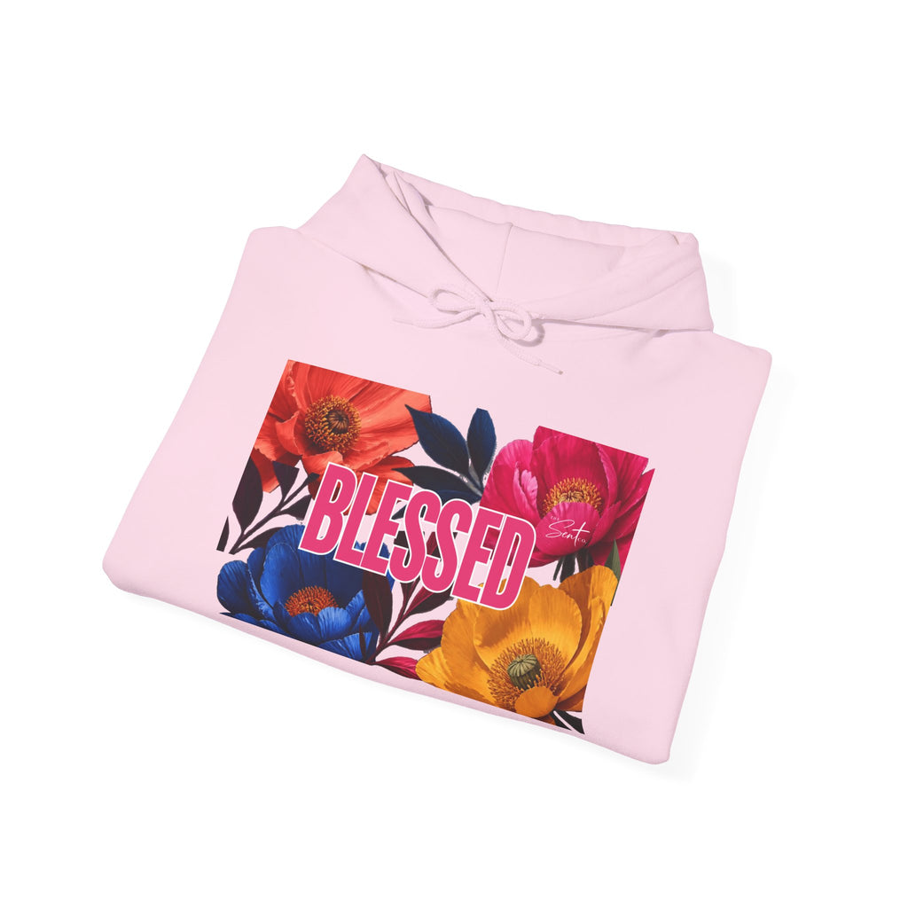 Blessed Floral Graphic Hoodie