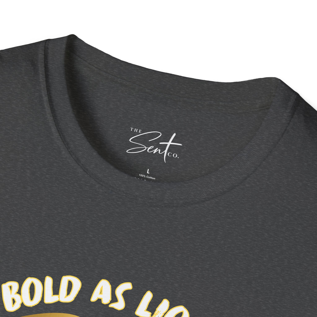 Jesus Cross T-Shirt — "Jesus" Scripture Design (Matthew 28:19, Psalms 23:3)