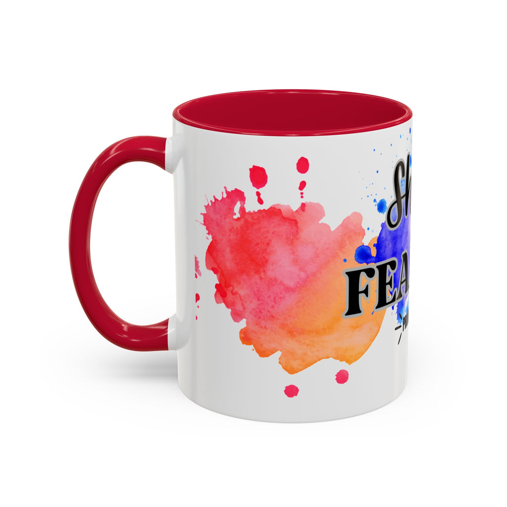 She Is Fearless Proverbs 31:25 Inspirational Christian Mug