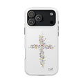 Floral Cross Magnetic Phone Case