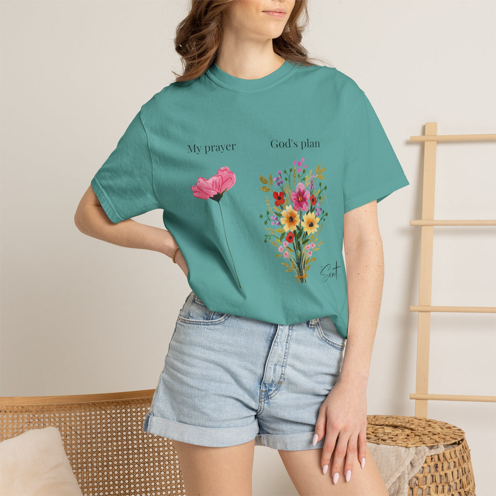 My Prayer God’s Plan Floral Faith T-Shirt