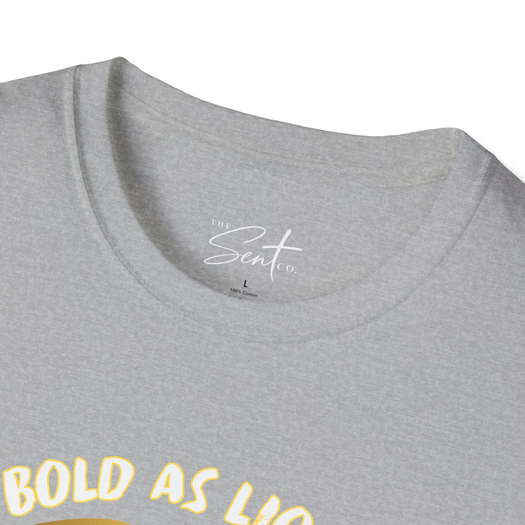 Jesus Cross T-Shirt — "Jesus" Scripture Design (Matthew 28:19, Psalms 23:3)