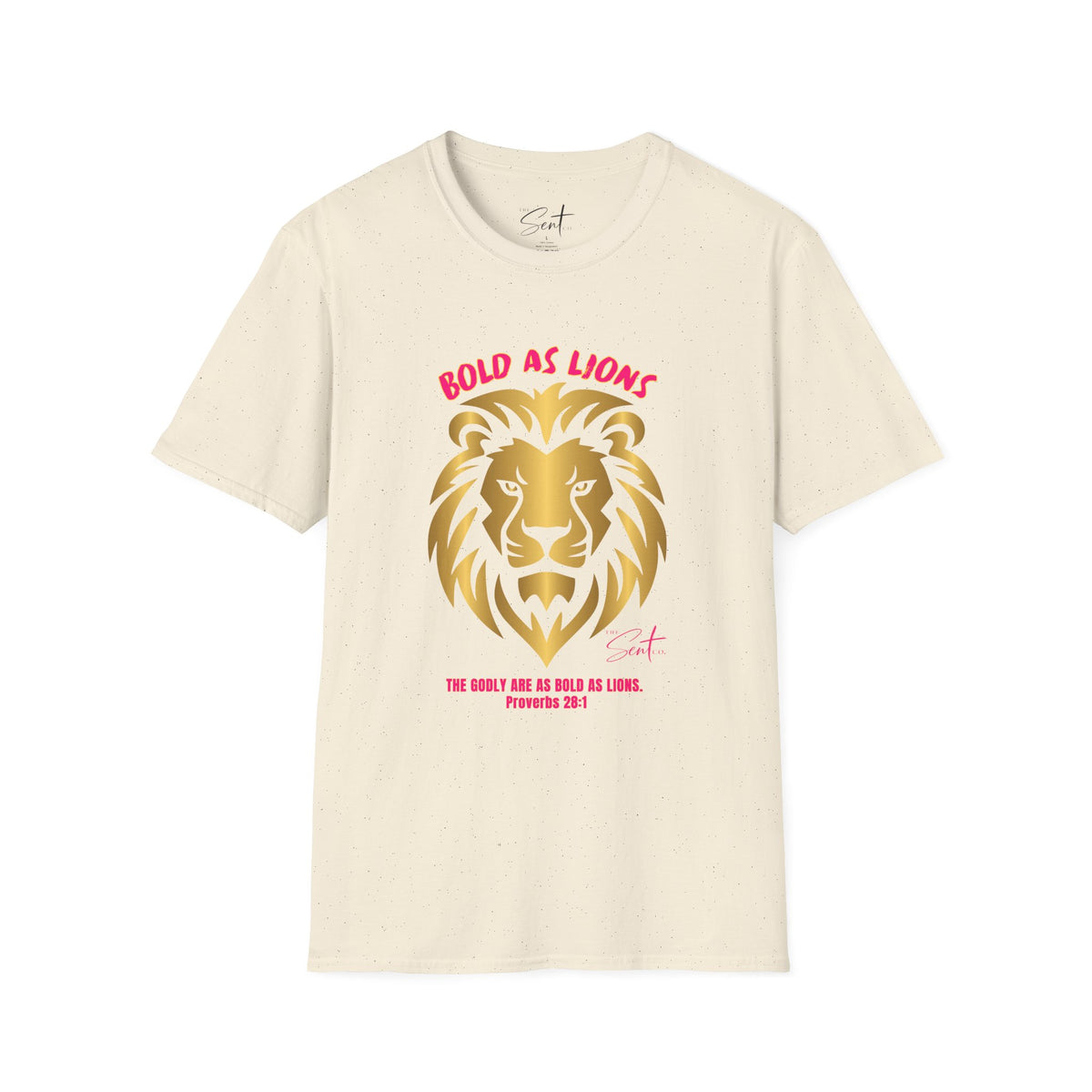 Jesus Cross T-Shirt — "Jesus" Scripture Design (Matthew 28:19, Psalms 23:3)