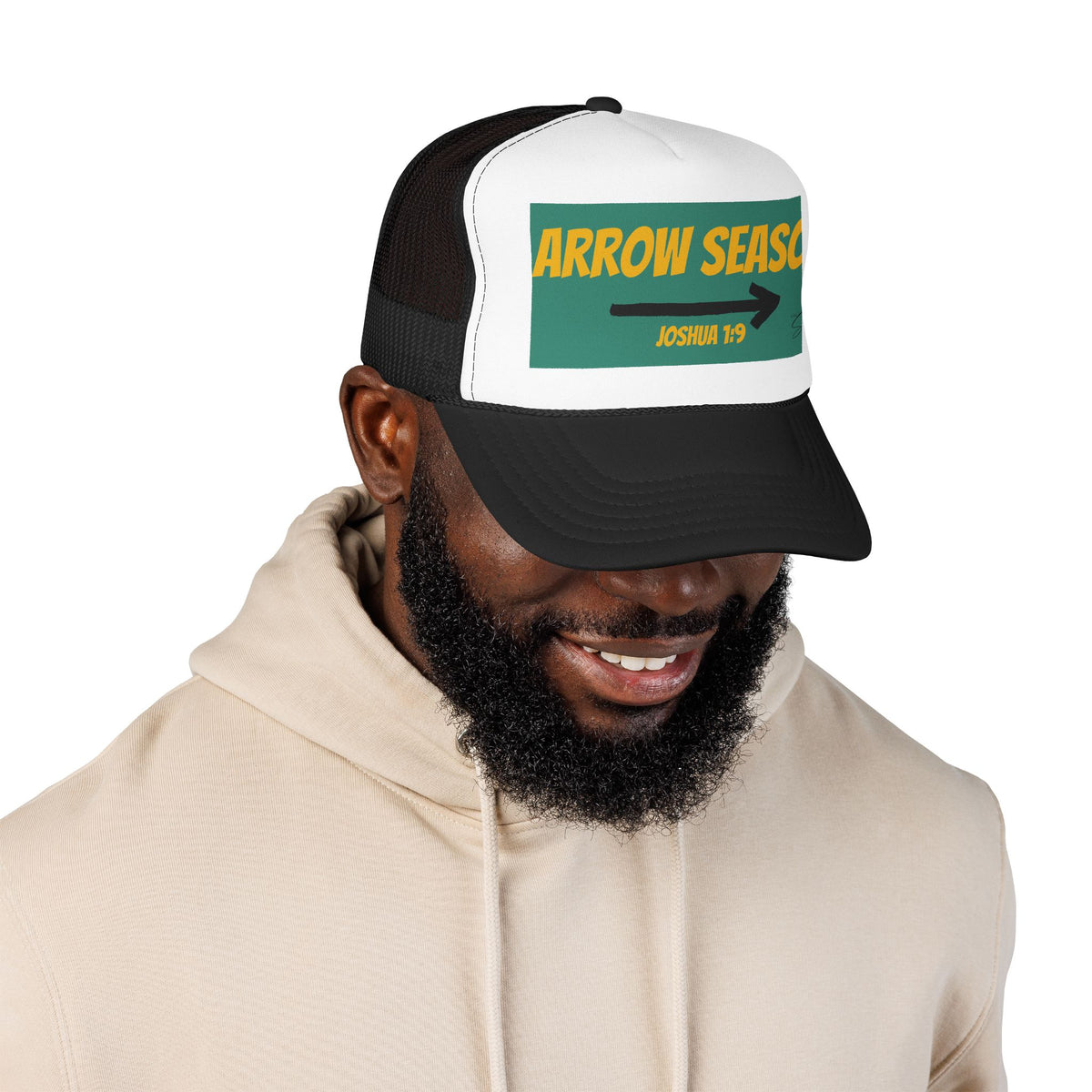 Trucker Hat — "Arrow Season" Foam Front Cap | Outdoors & Archery Hat
