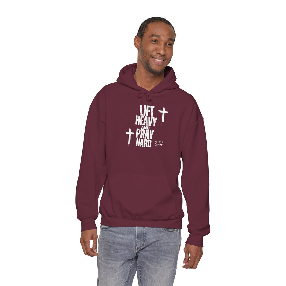 Lift Heavy And Pray Hard-Hoodie