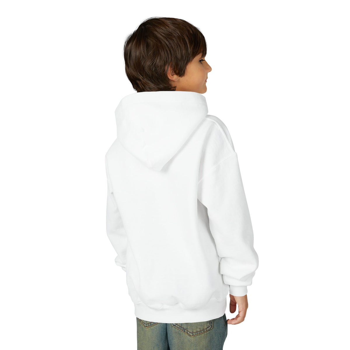 COG "Child of God" Youth Hoodie — Green Stripe Faith Sweatshirt