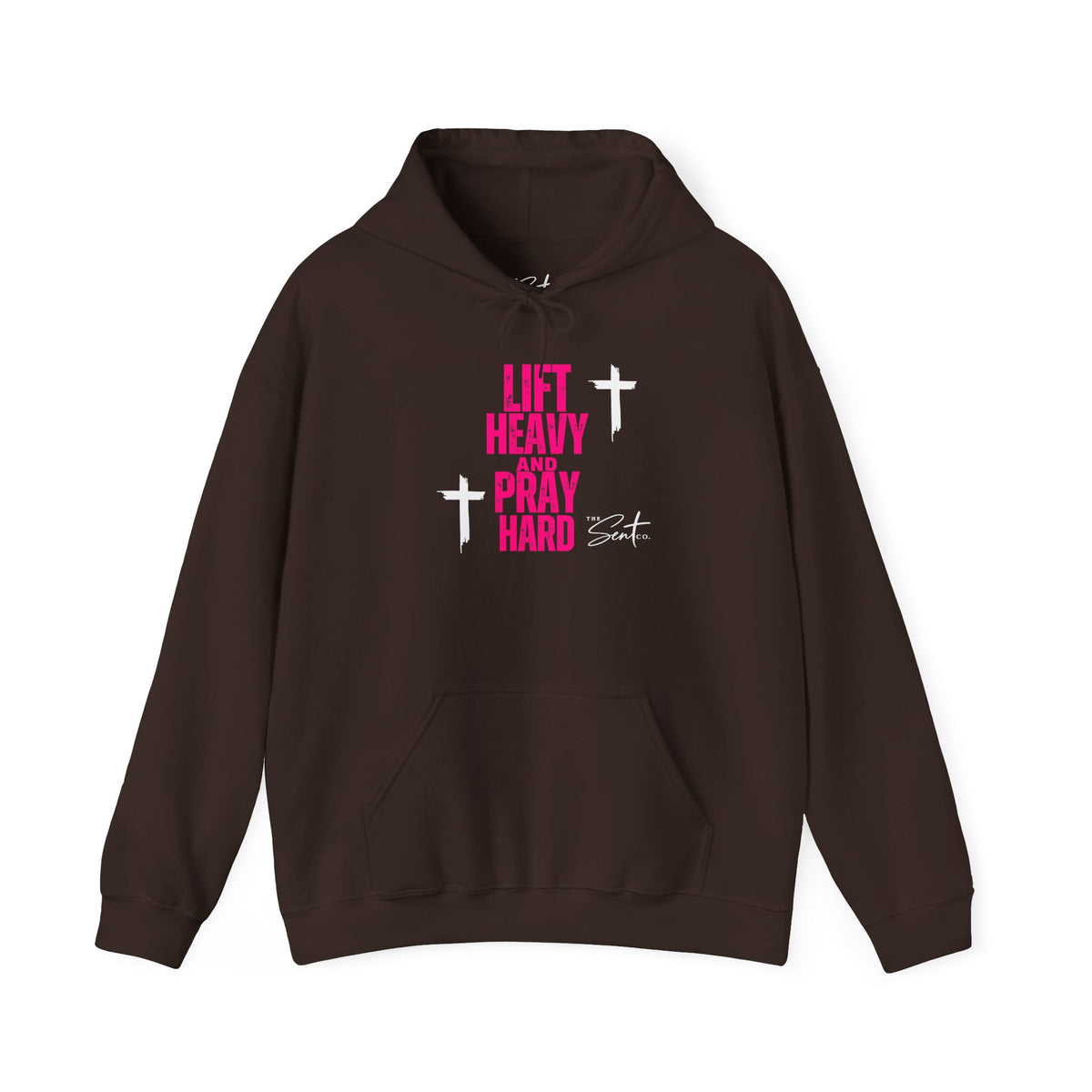 Lift Heavy And Pray Hard-Hoodie