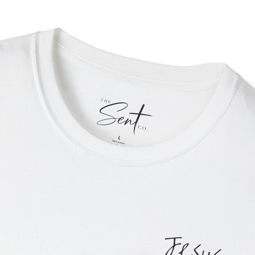 Jesus Is The Light Floral Cross Christian T-Shirt