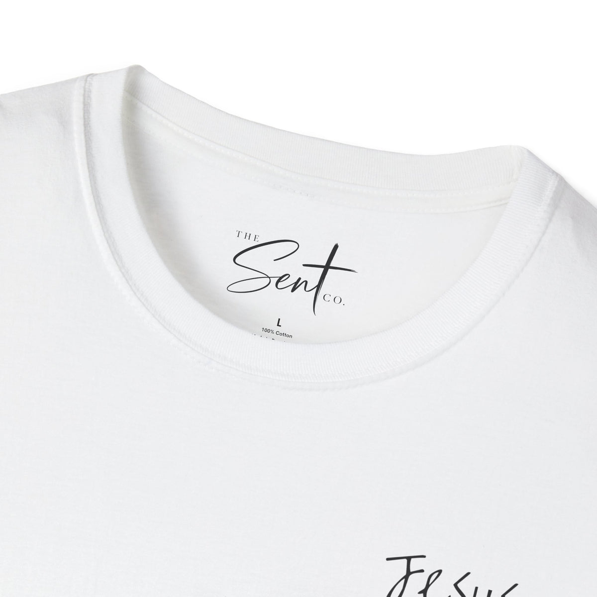 Jesus Is The Light Floral Cross Christian T-Shirt