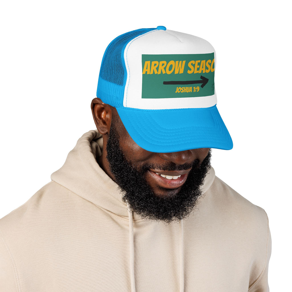 Trucker Hat — "Arrow Season" Foam Front Cap | Outdoors & Archery Hat