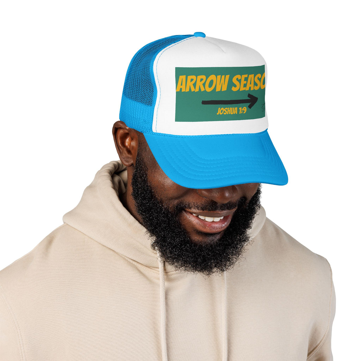 Trucker Hat — "Arrow Season" Foam Front Cap | Outdoors & Archery Hat