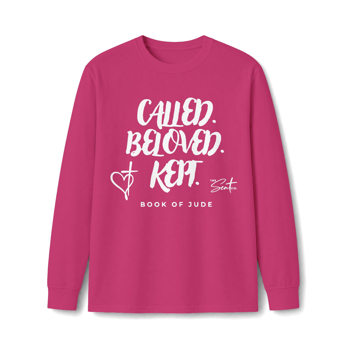 Called, Beloved, Kept Long Sleeve Tee – Book of Jude Christian Faith Shirt