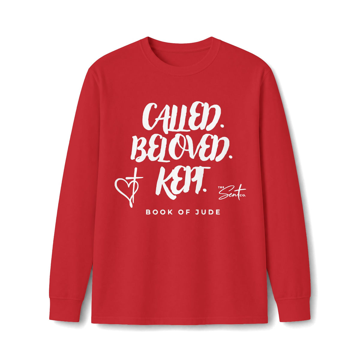 Called, Beloved, Kept Long Sleeve Tee – Book of Jude Christian Faith Shirt