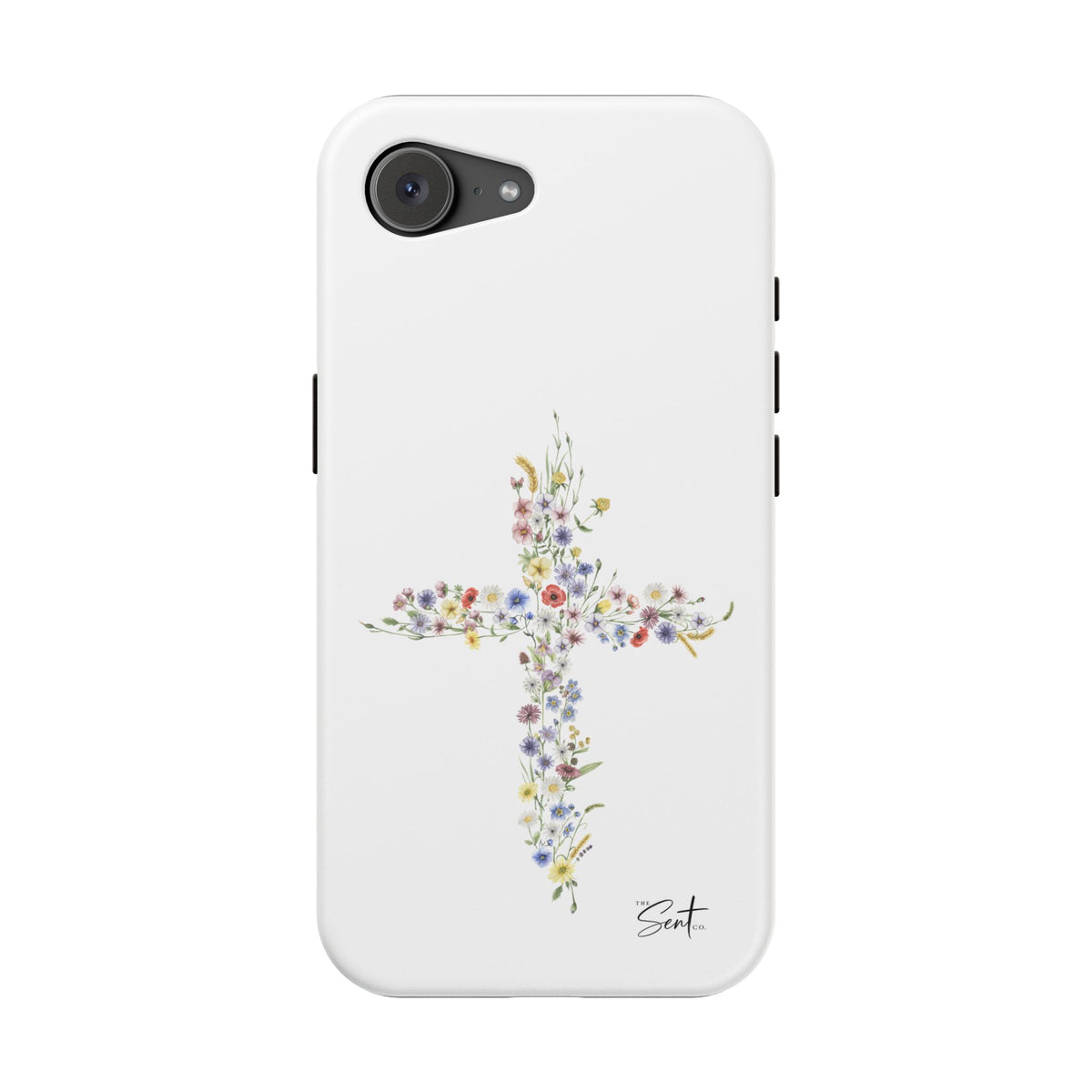 Floral Cross Magnetic Phone Case