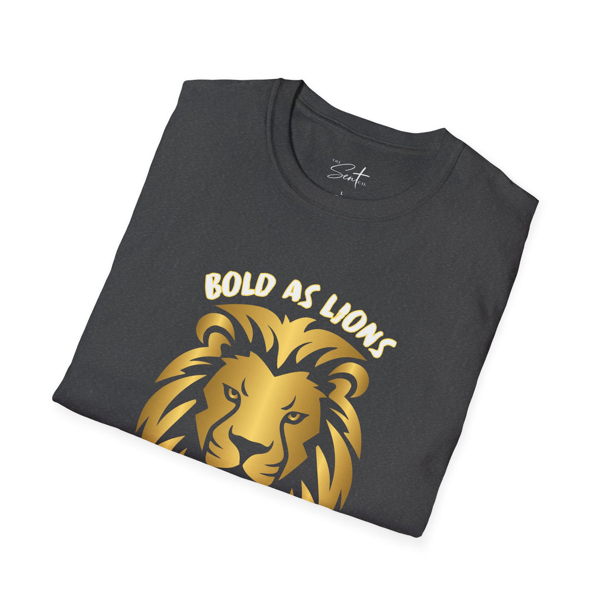 Jesus Cross T-Shirt — "Jesus" Scripture Design (Matthew 28:19, Psalms 23:3)