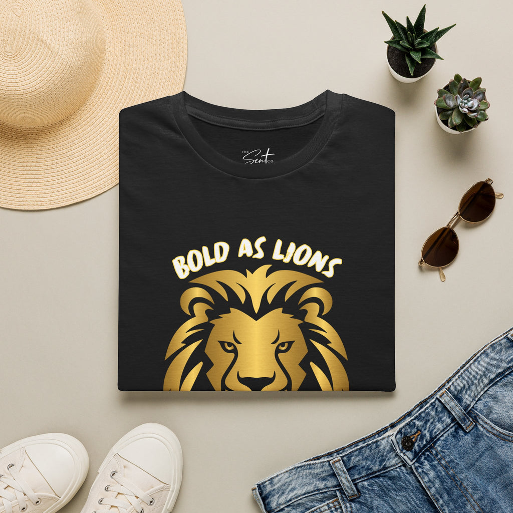 Jesus Cross T-Shirt — "Jesus" Scripture Design (Matthew 28:19, Psalms 23:3)